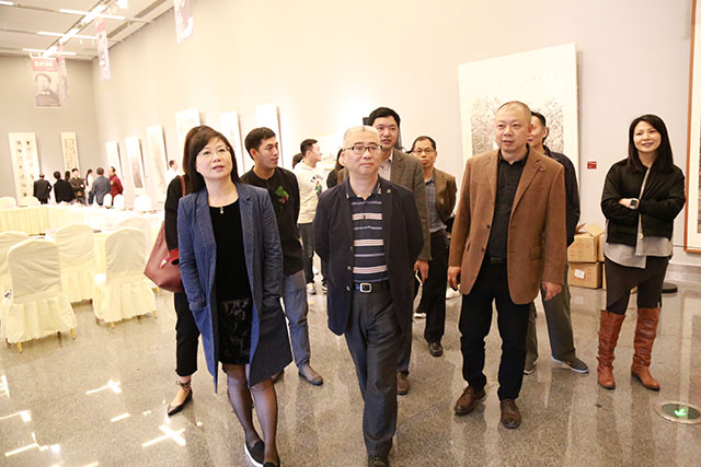 四川省诗书画院和成都画院专职画家学术双年展开幕
