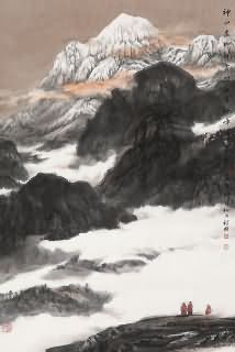 0284   周裕国  山水