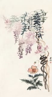 黄宾虹-藤卉图