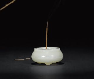 铜枫叶纹茶筒、壶托、茶铲（三件）
