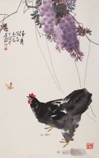 紫藤鸡