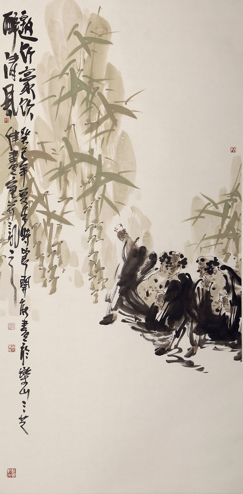 李开能-醉清风拍卖预展,李开能作品拍卖估价,汇聚爱心
