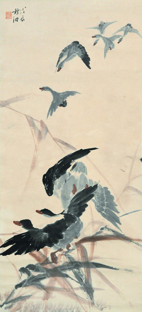 芦雁图