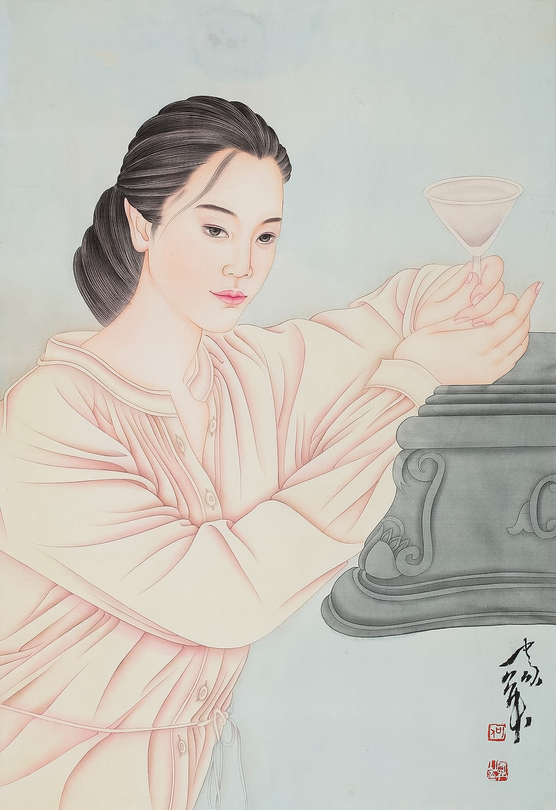 何家英 六九艺术网-专业的艺术品拍卖预展网站。